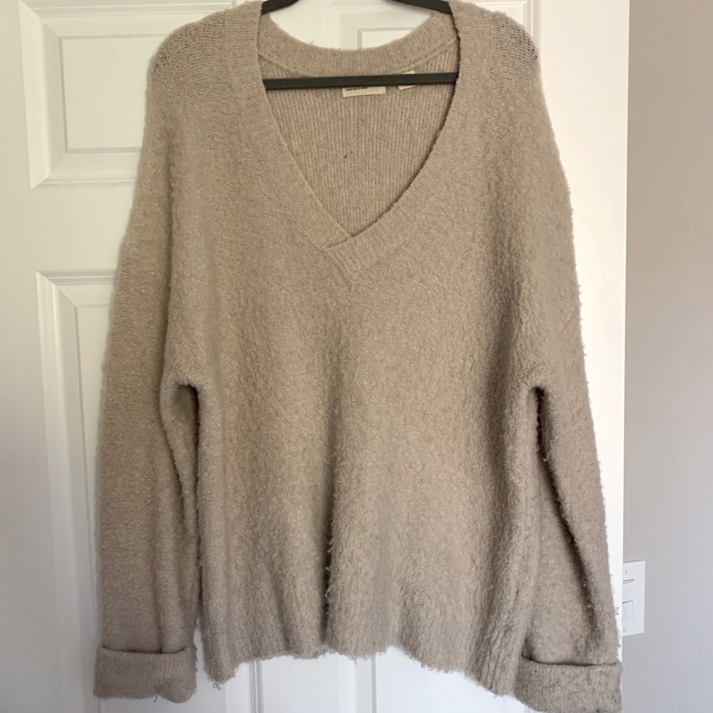 Anthropologie Oversized Sweater - Sleeping on Snow